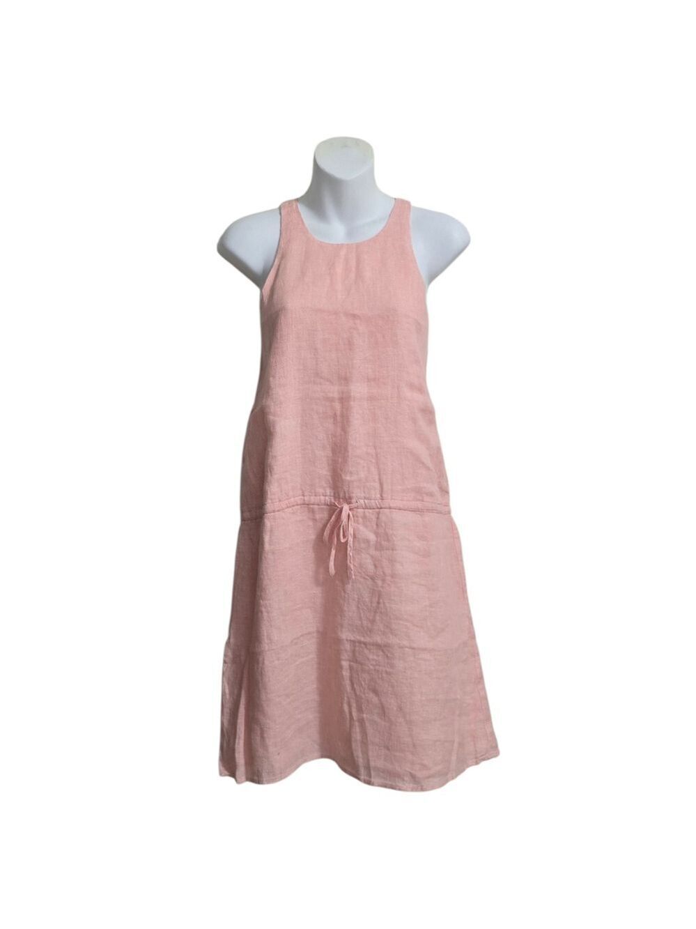 Joie Diega B Linen Blend Dress In Persimmon Sz M NWT